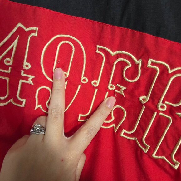 Vintage 90s NFL San Francisco 49ers Starter Pro Line Windbreaker Jacket - Picture 10 of 10